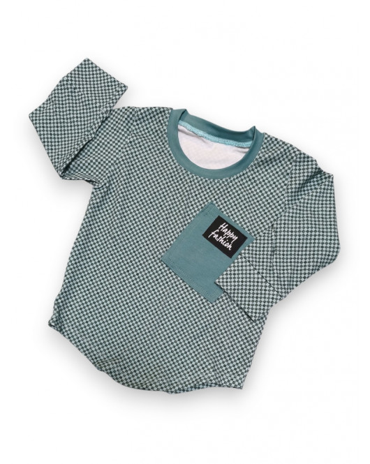 Tričko "KOCKA" s vreckom