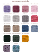 Detský mušelínový klobúk MILO