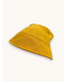 Detský mušelínový klobúk MILO