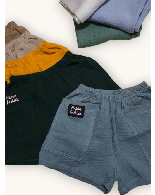 Mušelínové šortky MILO