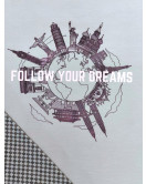Pyžamo Follow Your Dreams – mentolové Pyžamo Follow Your Dreams – mentolové