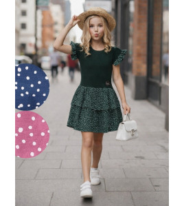 Bodkované šaty LOLLA