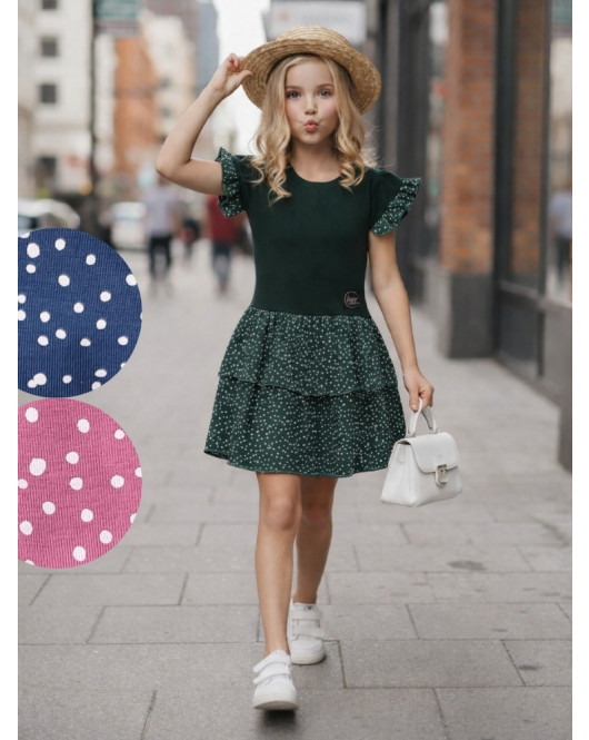 Bodkované šaty LOLLA