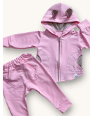 Dievčenská bunda s uškami 