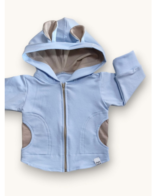 Chlapčenská bunda s uškami 