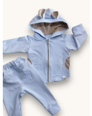 Chlapčenská bunda s uškami 
