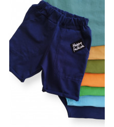 Bavlnené bermudy s vreckami