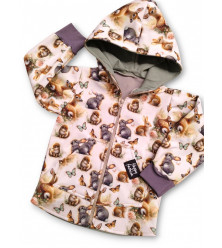 Kabátik so zvieratkami