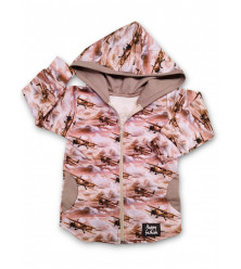 Bunda "LIETADLÁ" - hnedá