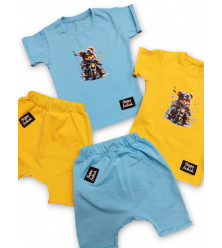 Pudláčové krátke nohavice