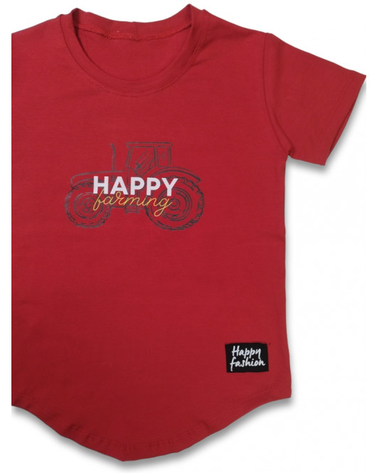 Tričko "HAPPY farming"