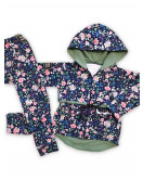 Kvetinová bundička - parka (104)