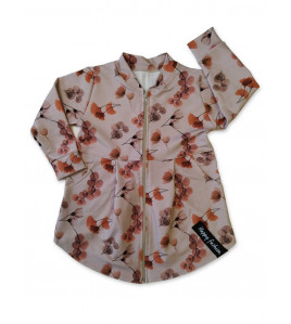 Tepláková bunda "TERRA FLOWERS"