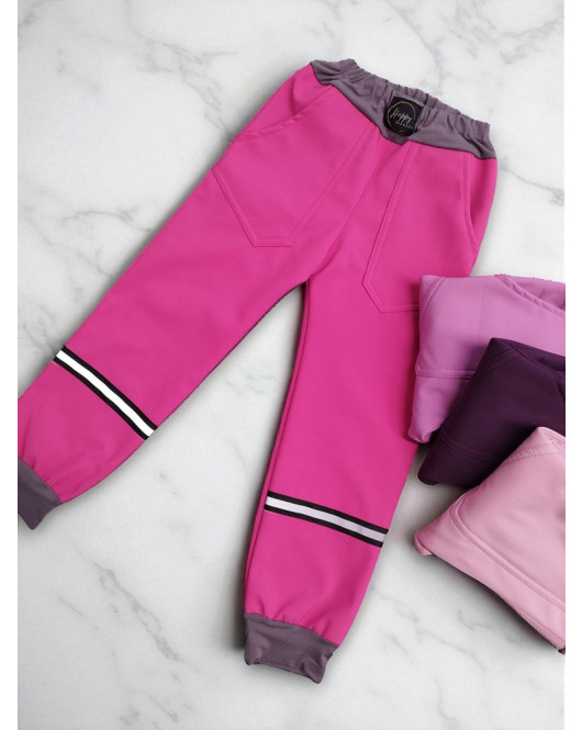 Dievčenské softshellové nohavice