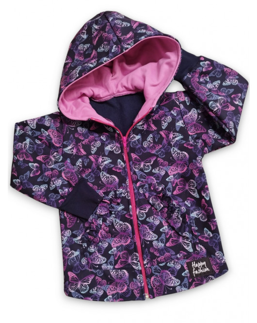 Kabátik s motýlikmi