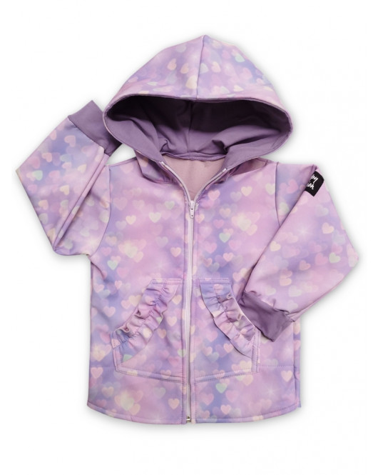 Srdiečkový kabátik