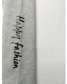 Dievčenské šedé legíny Happy Fashion