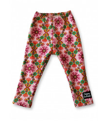 Legíny "PINK FLOWER" (warmkeeper)