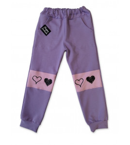 Teplákové nohavice "SRDIEČKA"