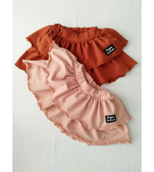 Dievčenská volániková sukňa (2 farby)