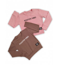 Crop top POSITIVE VIBES