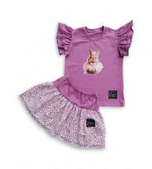 Tričko so zajačikom