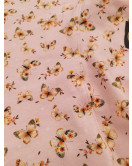 Šaty MOTÝĽ - broskyňové (110/116)