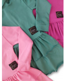 Mikinové šaty s kapucňou